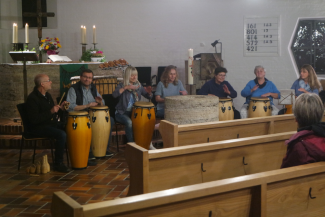 Percussion in der Auferstehungskirche