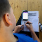 Arbeit am Konfirmations-Spruch