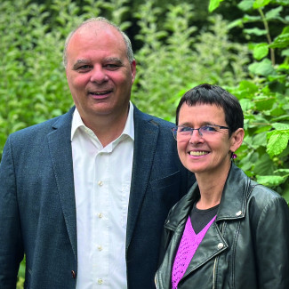 Dekan Thomas Guba und Dekanin Ulrike Dittmar
