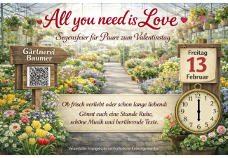 Plakat Paarsegungsgottesdienst 2026