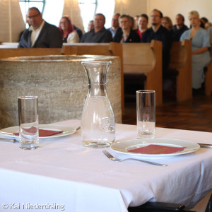 Psalm 23: Ein gedeckter Tisch in der Auferstehungskirche